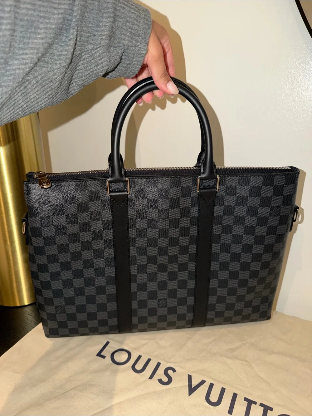Louis Vuitton - Damier Graphite Anton Briefcase